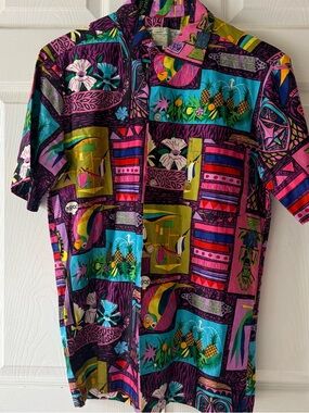 Vintage Disneyland Tiki Shirt size medium
